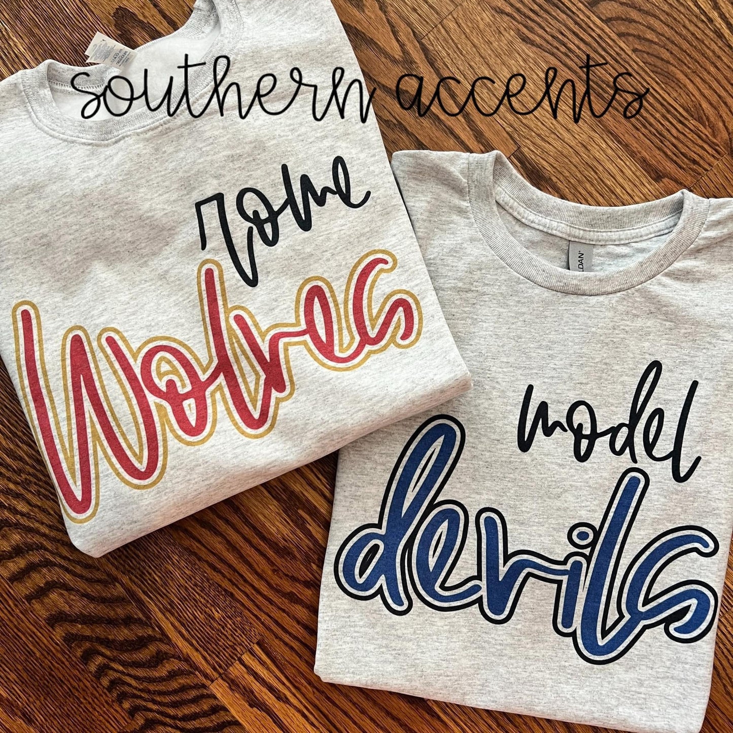 New Script Mascot Tee