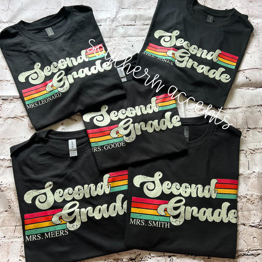 Retro Grade Level tee