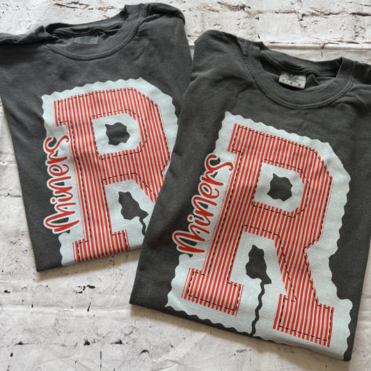 Red Top Prepster Seersucker ADULT Tee