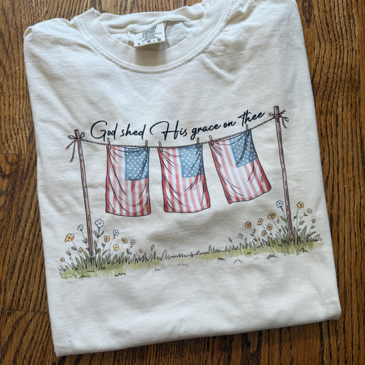 Clothesline God Shed his Grace on Thee